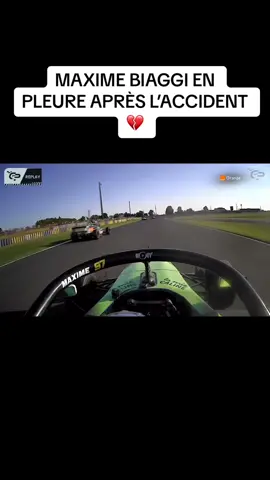 C’est trop triste pour lui. Vous en pensez quoi ? #pourtoi #gpexplorer #squeezie #maximebiaggi #accident #formule4 
