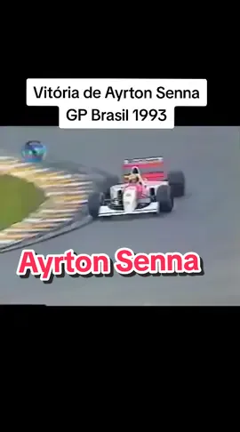 Vitória de Ayrton Senna no Grande Prêmio Brasil de Fórmula 1 - 1993 #AyrtonSenna #F1 #TheTown2023 #Interlagos 