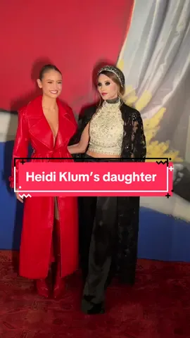 Heidi Klum's Daughter - Leni Klum - at Alice and Olivia for NYFW ❤️‍🔥 @alice + olivia #leniklum #heidiklum #aliceandolivia #nyfw #nycfashion 