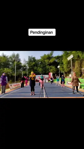 Senam selesai ....  pendinginan  #fyp 