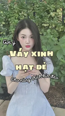 Váy xinh xĩu các nàng ơi 🐰🤍 Dành riêng cho các cô nàng thích kín đáo #review #vayxinh #vaybabydoll #vaydangdai 