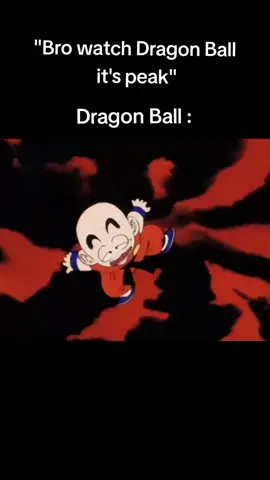 that's why it's peak 🥶🥶🥶💯💯☠️#dragonball #ogdragonball #krilin #db 