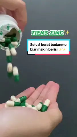 Penggemuk Badan, dari Zinc Tiens, solusi Penambah Berat Badan kamu #penggemukbadan #penambahnafsumakananak #penambahberatbadan 