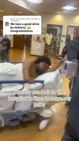 Replying to @Heather, BSN, RN L&D  I showed up to the hospital already crowning  #birthstory #precipitousbirth #melaninmagic #blackmaternalhealth #unmedicatedbirth #mommyinfluencer #MomsofTikTok #noepidural #unexpectedbirth #fastlaboranddelivery 