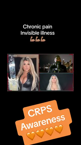 Bringing awareness everyday that I can!!  Watch the full interview on YT now!!!  #crps #crpsawareness #chronicillness #chronicpain #invisibleillness #disabilityawareness #prowrestling #prowrestler #fyp 