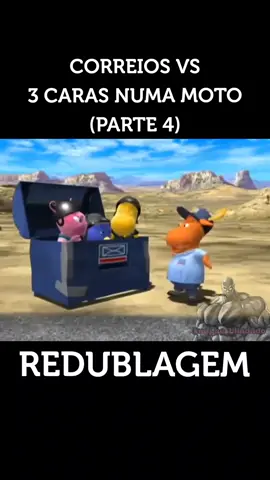 Correios Vs 3 caras numa moto - Parte 4 (Redublagem) #redublagem #anime 