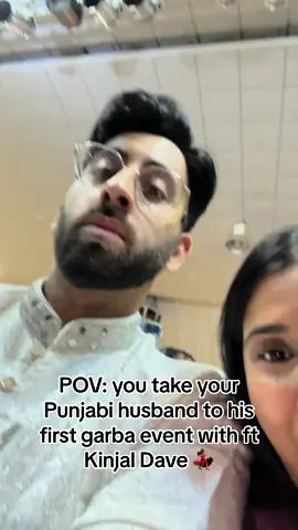 Kinjal Dave now has a new fan! 🤣  #fyp #foryoupag  #garba #gujju #navratri #cokestudio #kinjaldave #browntok 