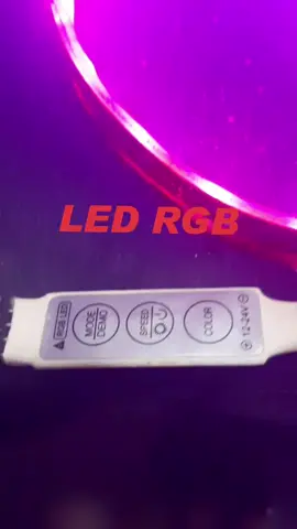 testando a mini central de controle para led RGB. #circuit #Led #iluminação 