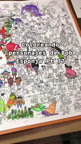 Respuesta a @Rodriguez1717 Feliz domingo 🙊✨ #bobesponja #spongebob #pintapinta #fypシ #logia #calamardo #parati #colores 