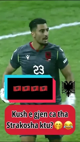 Na shkruani në koment vjershën e Strakoshës 🤭🤣🇦🇱 Ps: Krenar🇦🇱❤️ . . #sallonseni #shqiperia🇦🇱 #kombtarjakuqezi🇦🇱👐🏻🇦🇱 #shqiperipoloni #fitore #kualifikim #viral #strakosha #albania 