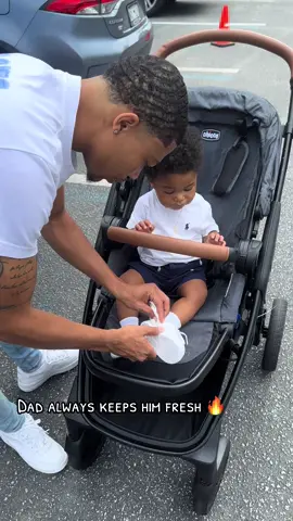 Lol son son cant even walk yet but dad gonna make sure the sneaks are fresh 🥰🔥 I love it  #fyp #babiesoftiktok #fypシ #9monthsold #zootripwithbaby #babyboy #foryoupage #babytok #cutebaby #fatherandson 