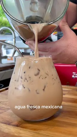 Agua Fresca Mexicana; pero de café