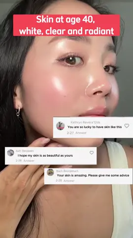 I can't believe that at the age of 40, I can be proud of my skin #melasmacream #frecklestutorial #skincaretreatment #kirozi #fyp 