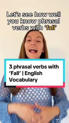 3 phrasal verbs with ‘Fall’ | English Vocabulary #englishvocabularywords #vocabularyimprove #phrasalverbsinenglish #phrasalverbsweekly #phrasalverbseries 