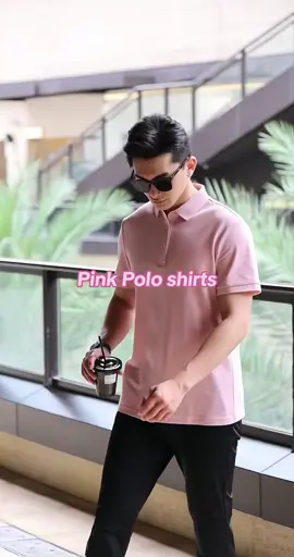 Pink polo shirt, do you like one?#monarchy #poloshirt #poloshirtformen #menfashion #tiktokshop #fypシ゚viral 