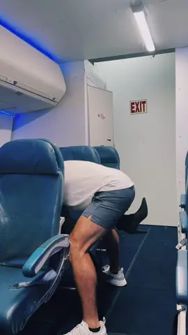 Husband pranks wife on plane! 🤣