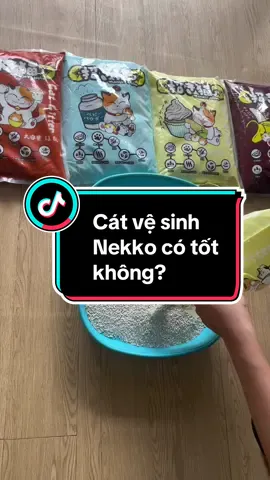 Cát vệ sinh cho mèo nào tốt nhất? #catnekko#phukienchomeo #catvesinhchomeo
