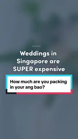 Have you ever thought of rejecting a wedding invitation solely because the ang bao rates were going to cost you an arm, a leg, and your first born child? Turns out, you’re not the only one. Find out how much people are packing these days and what the factors are at play.  #weddingsinsingapore #weddingangbao #newlyweds #singaporewedding #moneysmart #singaporetiktok 