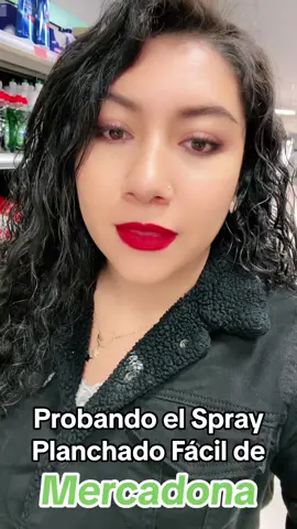 Planchado Fácil de Mercadona con una sola mano 🤭✋ #plancharsinplancha #mercadona #planchadofácil #mercadonaproductos #probandomercadona #tendencia #viral a quien le solicion la existencia este producto digan 🙋‍♀️🛍️🇪🇸✨