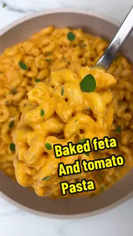 Baked Feta And Tomato Pasta ❤️ Bon appétit! #tiktokfood #food #pasta 
