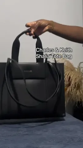 Unboxing my new Charles & Keith Shalia Tote Bag 🖤 In love #charleskeith #CapCut 