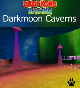 Diddy Kong Racing: Darkmoon Caverns. #n64 #tiktokgaming #retrogaming #cave