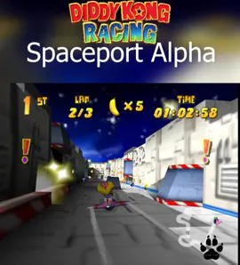 Diddy Kong Racing: Spaceport Alpha. #n64 #tiktokgaming #retrogaming #starwarstiktok