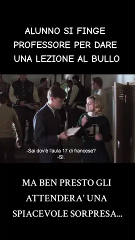 alunno si finge professore ma ben presto qualcuno lo verrà a sapere.. #provaaprendermi #catchmeifyoucan #leonardodicaprio o #film #netflixilia #netflix #scuola #professore #bullo 