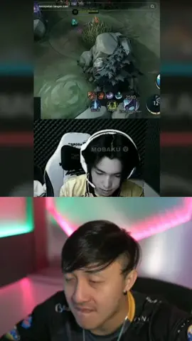 Reaksi bkent melihat Kecepatan onic kairi ganti item.  Beli kaos coustom ✔️@tokoRiy  #mobilelegends #onickairi #bkentreaction #kairi #fypシ 