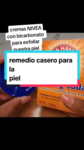 remedio casero para la piel #recetas #bibliaynutricion #fouryoupage #redimiendo_el_tiempo #foryou #remediosnaturales #recetasfaciles #mujeres #piel #nivea #bicarbonato 