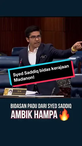 Tudia pagi-pagi dia buh dah sobat 😂 Memang tak biaq ! Darah muda sobat! Jangan buat main! #syedsaddiq #ahliparlimenmuar #syedsaddiqkeluarkerajaan #syedsaddiqbidaskerajaan 