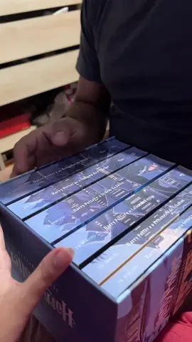 Tentando tentativas #harrypotter #box #livros 
