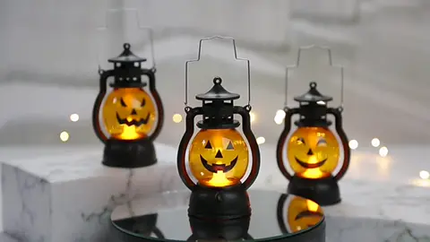 Only ₱99.00 for LED Halloween Pumpkin Ghost Lantern Lamp DIY Hanging Scary Candle Light Halloween Decorations for Home Horror Props Kids Toy! Don't miss out! Tap the link below #pumpkin #candle #halloween 