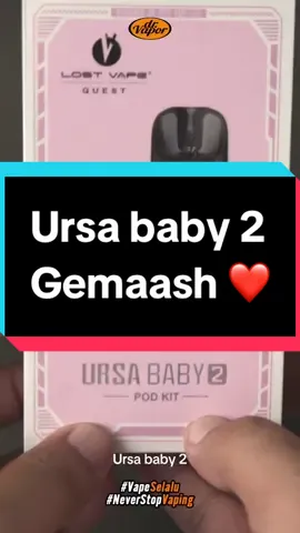 Ursa baby 2 ❤️❤️❤️ #ursa #ursababy2 #drvapor #fyp 