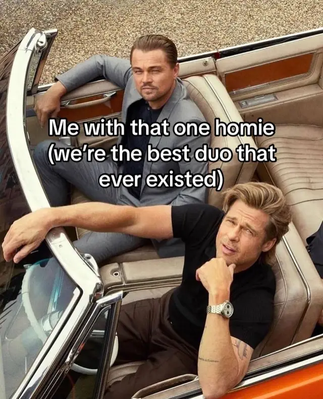 Real  #leonardodicaprio #bradpitt #real