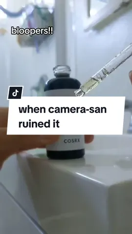 bloopers like this are entertaining after the fact not while recording #ugc 🤦 #ugccommunity #ugccommunitycontentcreators ##ugcportfolioexample #cosrxhyaluronic #cosrxvitamincserum #ugcblooper #ugccontent @COSRX US 