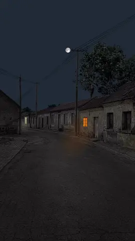 video _فيديو _ تصميم _ شارع _ ليل _منزل 