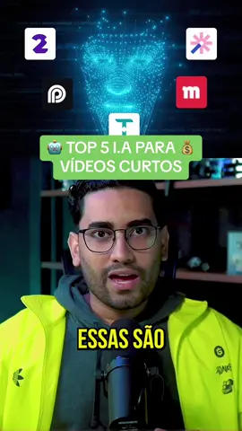 Agora não tem mais desculpa para você não começar a ganhar dinheiro com as redes sociais. Com essas ferramentas de IA você consegue fazer cortes virais e postar nas redes para ganhar com monetização em dólar! Se quer receber o link direto destas 5 ferramentas comenta “CORTE” que eu te mando na hora no seu direct 👊🏼 Se tem interesse em descobrir novas ferramentas que vão mudar sua vida e tornar o seu trabalho mais produtivo e lucrativo, clica no link da minha BIO e veja mais informações sobre o maior treinamento prático de IA do Brasil!  #inteligenciaartificial #ai #curiosidades #noticias #marketing #empreendedorismo #edicao 