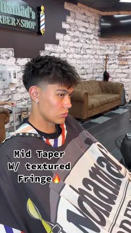 Mid Taper with textured fringe💫 || #fyp #canada #ontario #barber #ArabTikTok #viral #trending #barbertok #tiktokbarber #mohamadsbarber #arab #taper #vicblends #fade #jbalwaysfresh #stylecraft #babyliss #gamma #fringe #texture #texturedfringe 