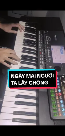 Ngày mai người ta đi lấy chồng #nhackhongloi #melody #pianocover #xuhuongtiktok 