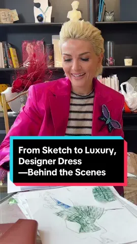 Why are designer dresses so expensive? This is why. Thank you to @Fashiondrug by Anahit ❤️ this has been transformational and inspiring. #fashiondesigner #modeltok #modeltiktok #fashionweek #fashiondesigner #fashionbts #inspiringstory 
