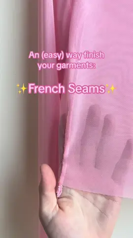Don’t be scared of sewing French seams its not that difficult when you know how! #fashion #fashiontiktok #sewing #seams #sewinghacks 