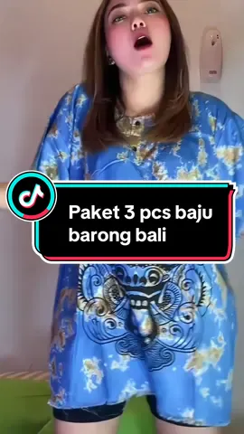 Paket usaha 3 pcs baju barong bali #bajubarong #bajubarongbali #atasanwanita #bajupantai 