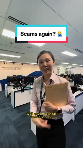 Kena scam by ma’am #scam #scamalert #scammer #scammed #fyp #foryoupage #tiktoksg #singaporepoliceforce #safeguardingeveryday