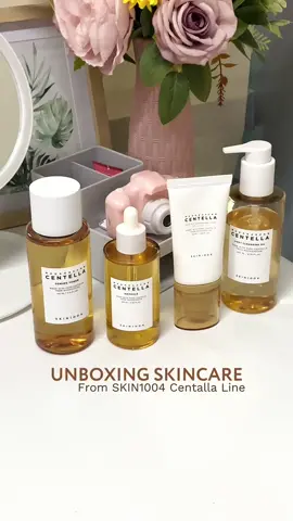 Unveiling skincare secrets! Join me in unboxing the SKIN1004 Centella Line for that fresh, radiant look! 🎁💆‍♀️ #skin1004 #centella #skincare #skincareproducts #skincaretips 