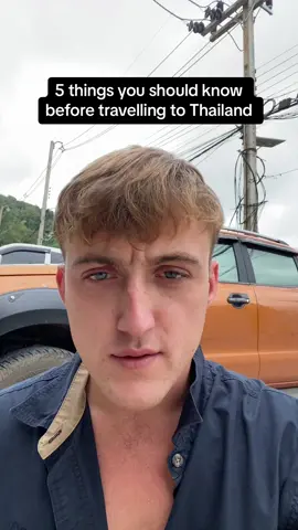 5 things you should know before travelling to Thailand:  1 - Don’t buy a tourist sim  2 - Be wary of tuktuks  3 - Avoid the travel agents in Bangkok  4 - Rent a car instead of a scooter  5 - Be careful at the Full Moon Party #tombirchy #thailand #thailand🇹🇭 #travel #fullmoonparty #thailandtravel #traveltiktok #traveltok #traveltips 