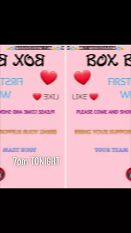 come and join me for a box battle 7pm tonight. be there or be square ❤️ #fyp #boxbattles #follower #compete #comealong 