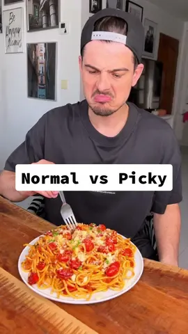 Are you Normal or Picky eater? Spaghetti or fried chicken with fries?😎❤️🍗🍟🍝 . #pickyeaters#pickyeatersbelike#normalvspickyeater#mnam#chefkoudy#foodfun#friedchickenrecipe#frenchfriesrecipe#relatablefun#yumyumyum 