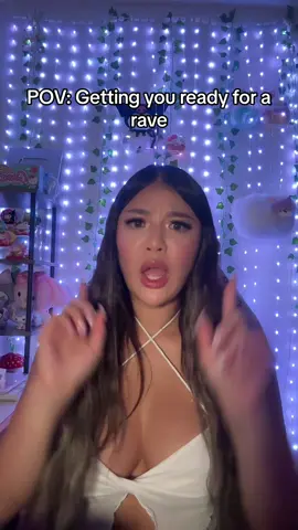 Time to raveee #asmr #asmrpov #asmrroleplay #ravelife #pov #fyp 