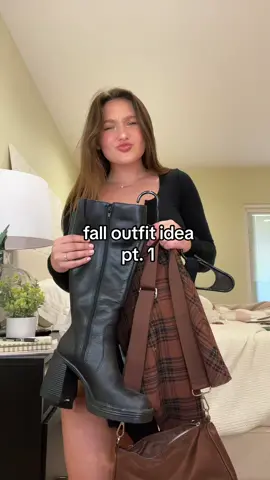 i got this skirt yesterday and i had to make a fit with it 🤌🏼 #OOTD #fallfashion 